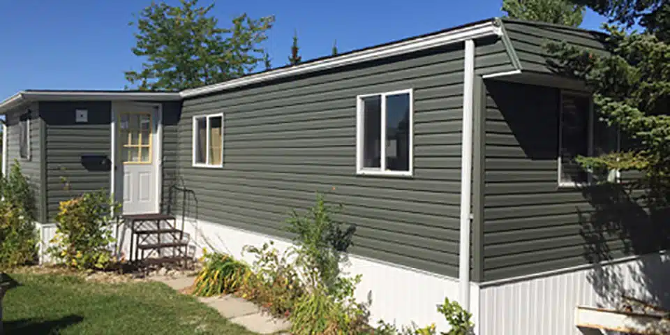 Featured image for “Trailer Home Siding Transformation”