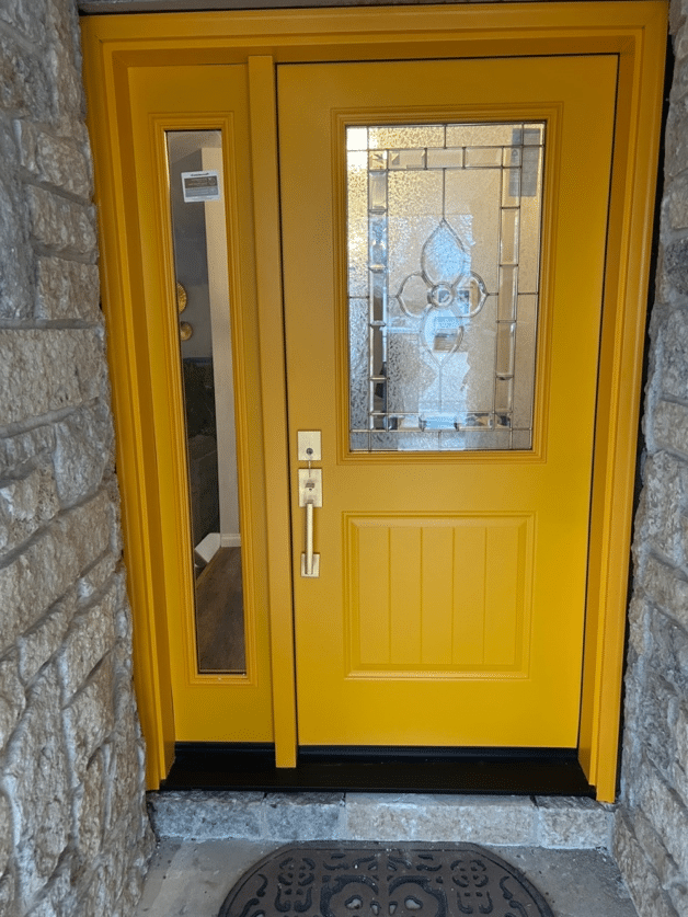 Featured image for “River East Modern Door with Sidelite & Windows”